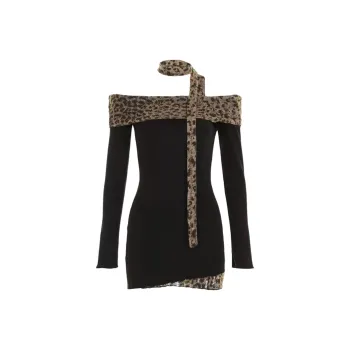 Long Sleeved Dress Women's Black