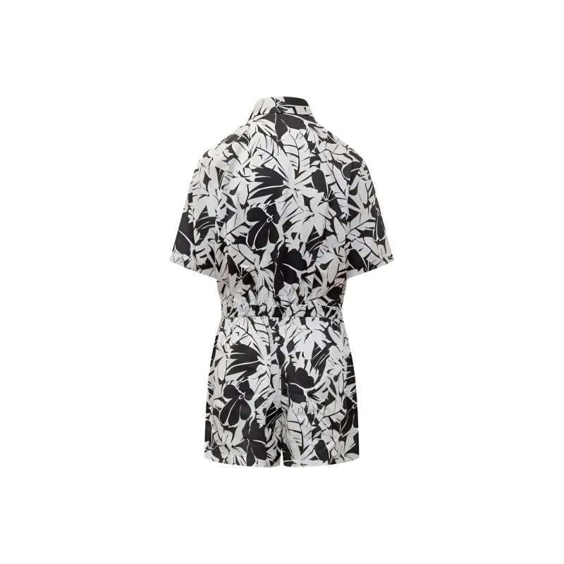 MICHAEL MICHAEL KORS Allover Palm Print Jumpsuit-1