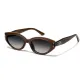 Tea Brown Gradient Blue Lens