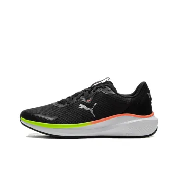 PUMA Skyrocket Lite Anti Slip Wear Resistant Low Top Casual Running Shoes Unisex Black