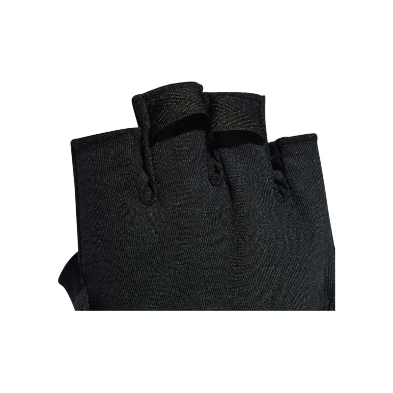 Adidas Fitness Gloves Protective Black Polyester Female-3