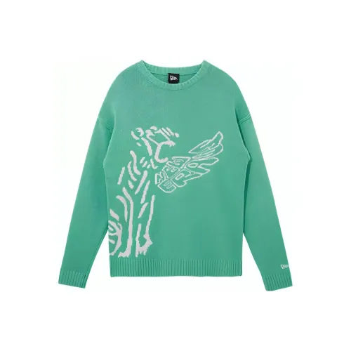 New Era SS22 Sweater Unisex Green