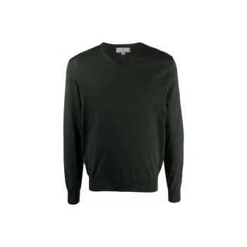 Canali Merino V-neck Jumper
