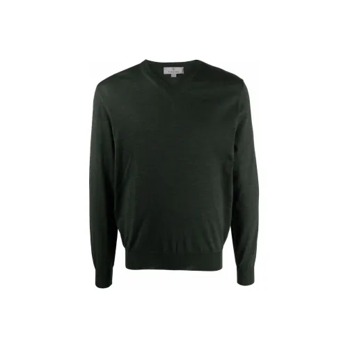 Canali Merino V neck Jumper