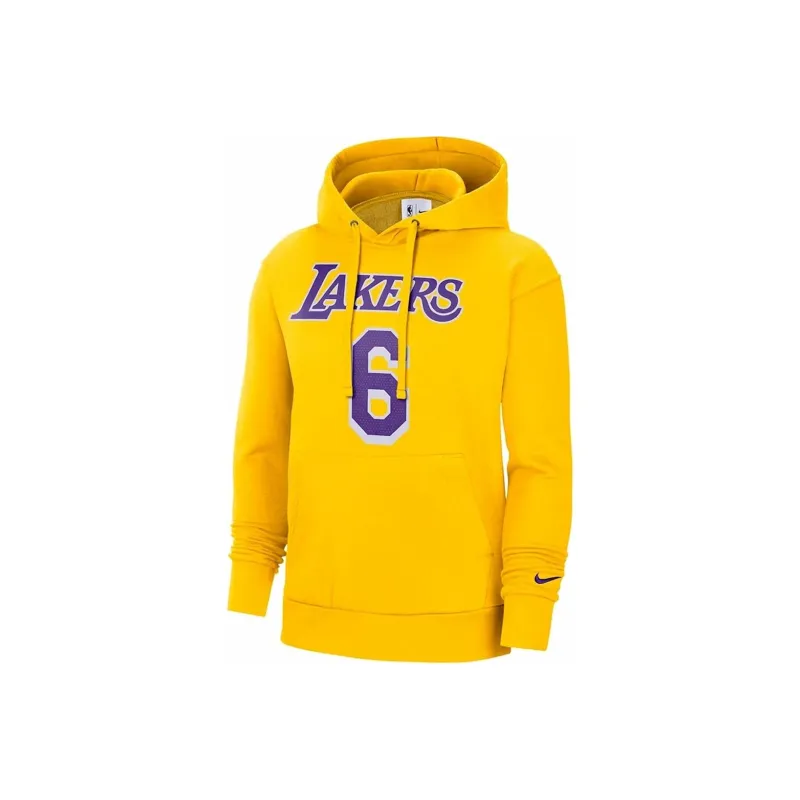 Nike x NBA Los Angeles LakersSwoosh Essential Sweatshirt Men's Yellow-0