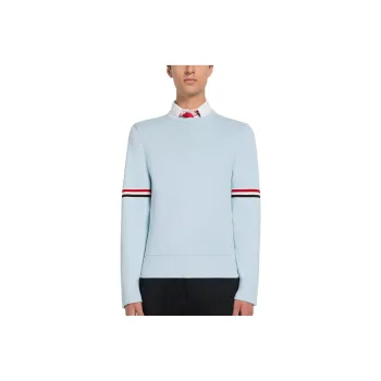 THOM BROWNE Rwb Striped Crewneck Sweatshirt