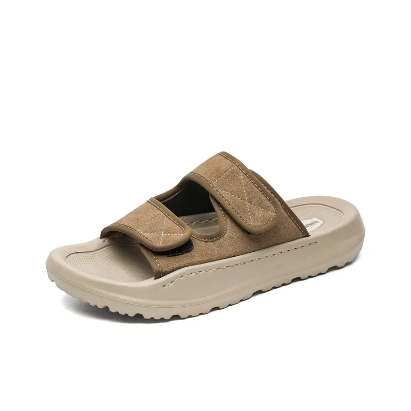 ΛOLUNKΛ Abrasion Resistant Slide Slippers Men's-7