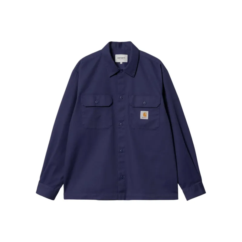 Carhartt WIP Shirts Men Blue-0