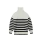 White/White Base with Black Stripes
