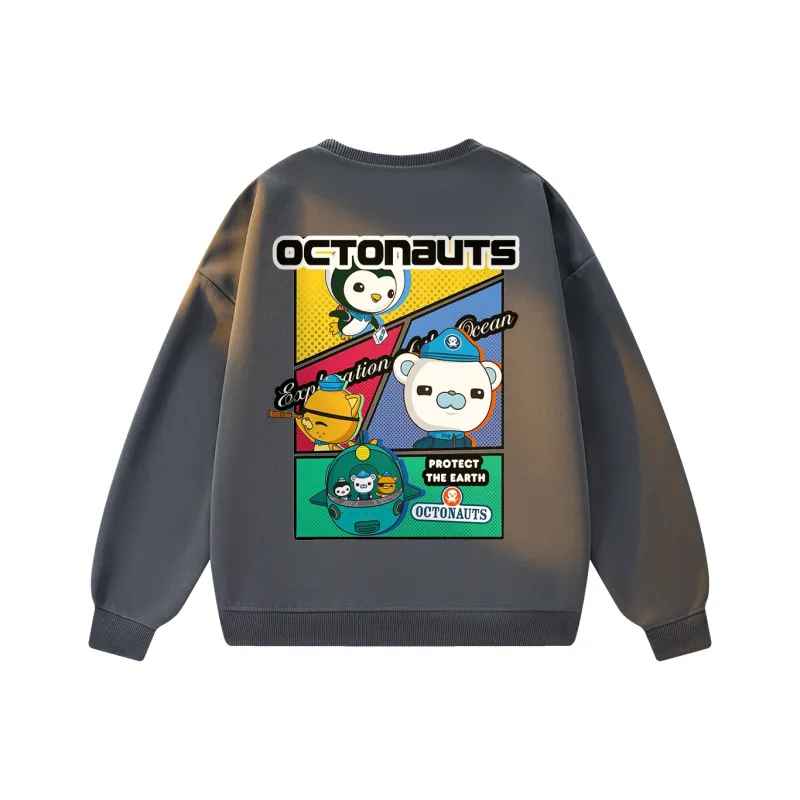 Small Columns Under The Sea Sweatshirt Unisex-16