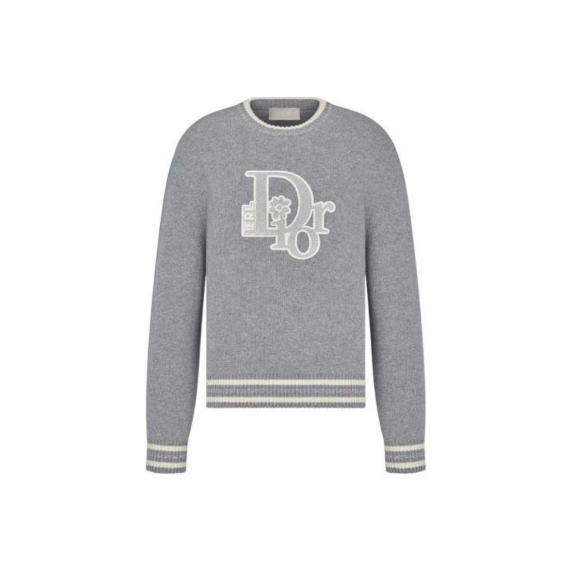 スウェット・トレーナー Dior Dior By Erl Long-Sleeved Trucker Sweatshirt DIOR X Erl Sweater - POIZON