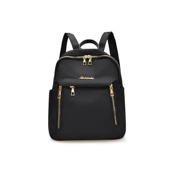 OUZIHUANG Oxford Backpack Women's Black