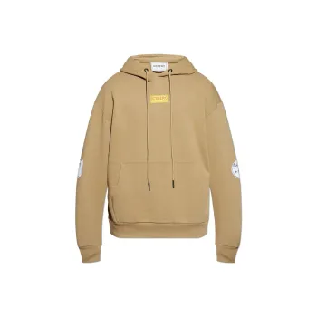 Iceberg Logo Patch Drawstring Hoodie