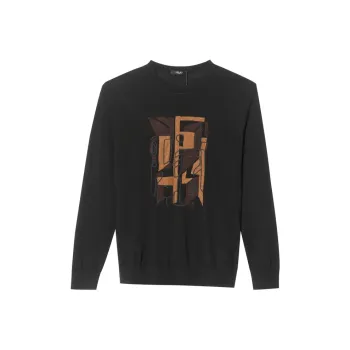 LIU·JO UOMO FW22 Sweater Men's Black