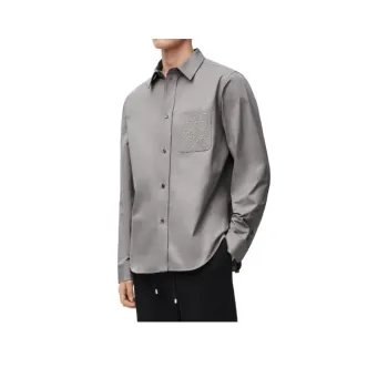 LOEWE Shirts Men Gray