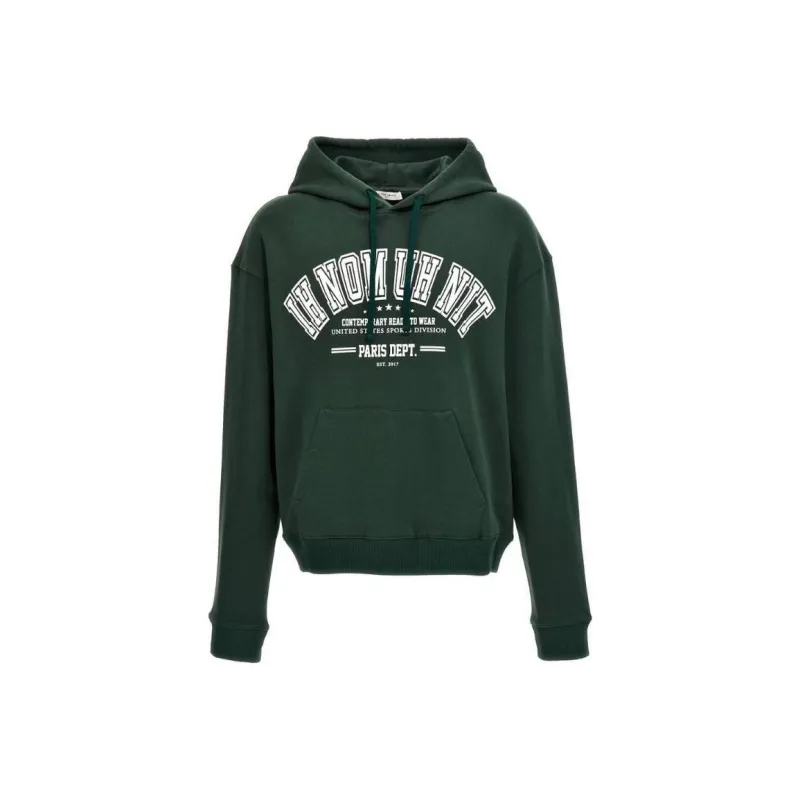 IH NOM UH NIT Logo Printed Drawstring Hoodie-0