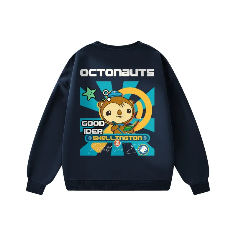 Small Columns Under The Sea Sweatshirt Unisex-2
