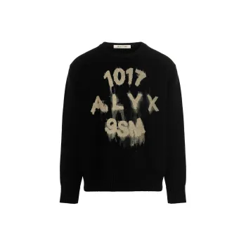 1017 ALYX 9SM Treated logo Crew neck Jumper