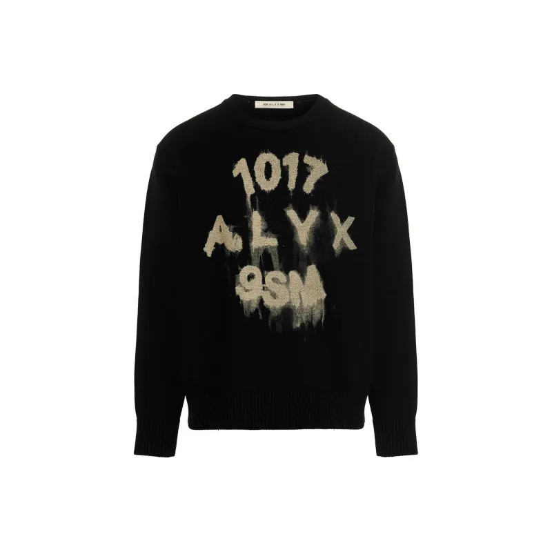 1017 ALYX 9SM Treated logo Crew neck Jumper-0