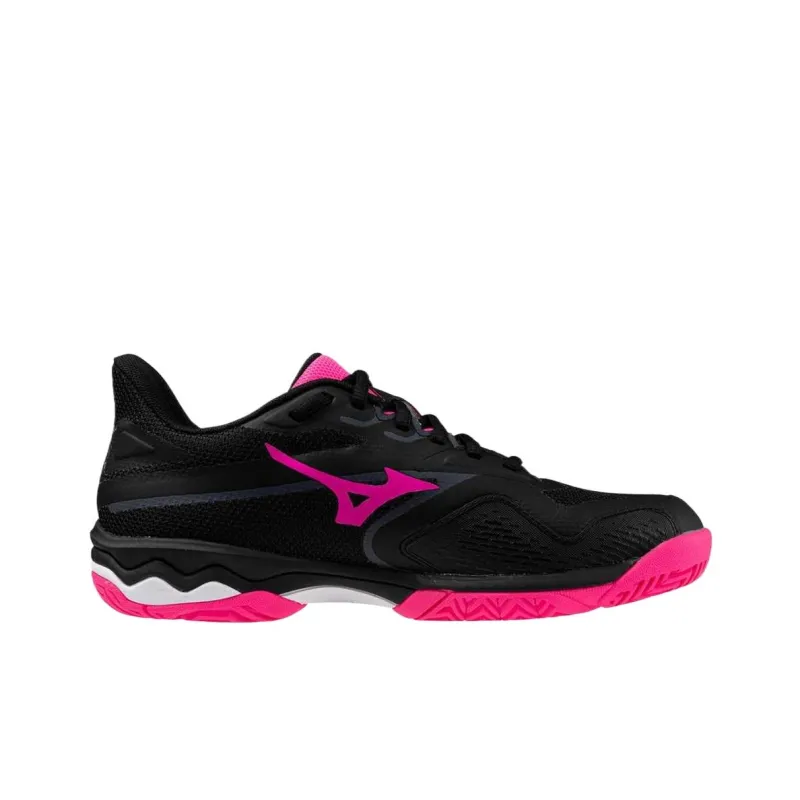 Mizuno Wave Exceed Light 2 Low Top Tennis Shoes Women's Black Pink-1