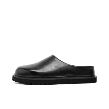 Ignition Rubber Sole Stitching Quick Dry Closed Toe Slippers Men's Black