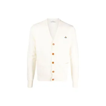 Vivienne Westwood Orb Embroidered Knit Cardigan