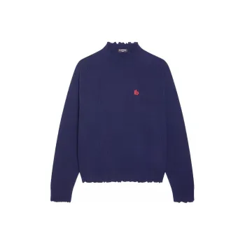 Balenciaga Sweaters Men Blue