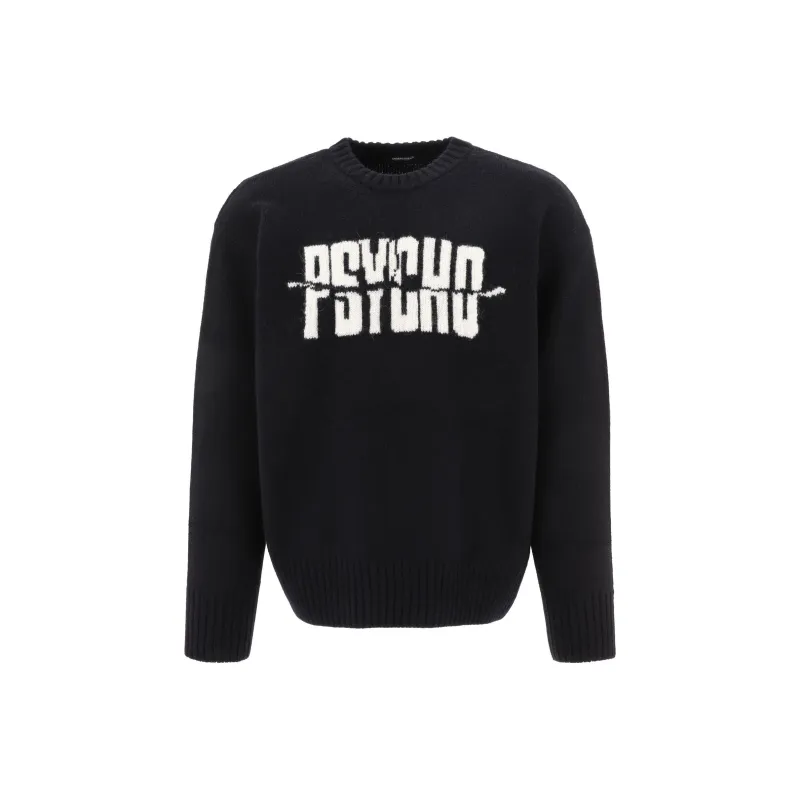 UNDERCOVER Long Sleeve Psycho Crewneck Sweatshirt-0