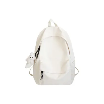 HCXK Canvas Backpack Unisex White/Black/Blue