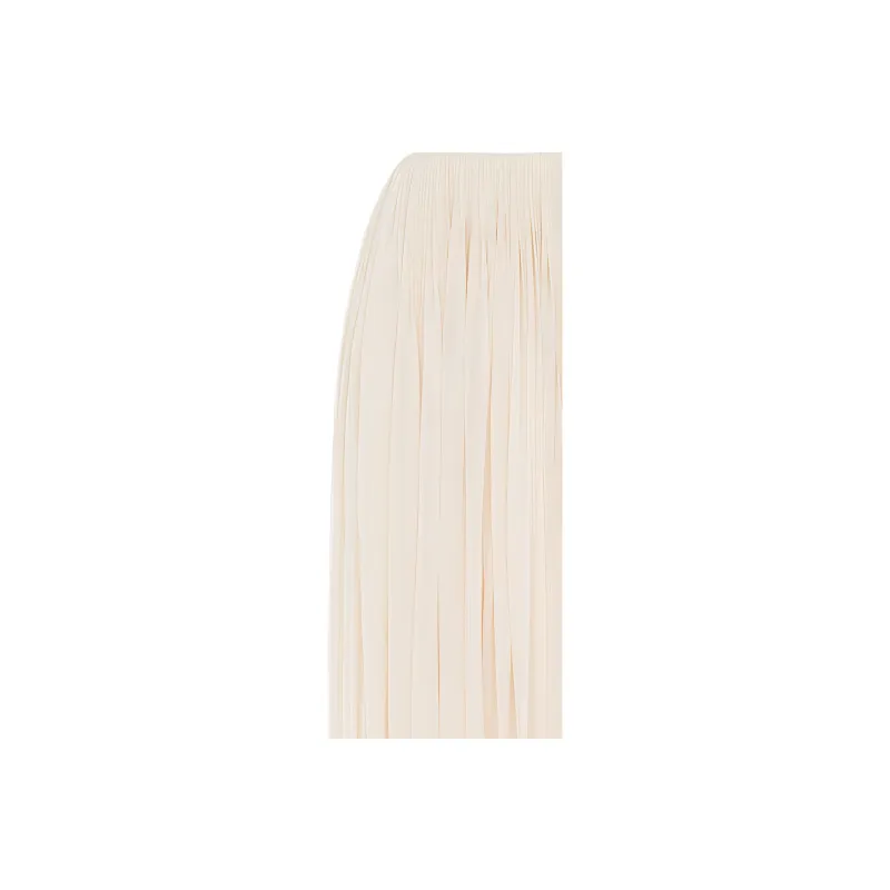 SAINT LAURENT Pleated Maxi Skirt-3