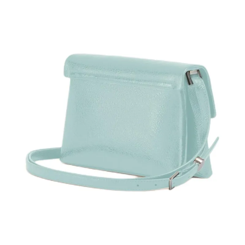 MARNI Calfskin Envelope Bag, Shoulder Bag, Crossbody Bag Trumpets Women's Green-2