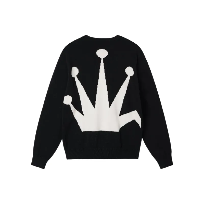 Stussy Bent Crown Knit Sweater-0