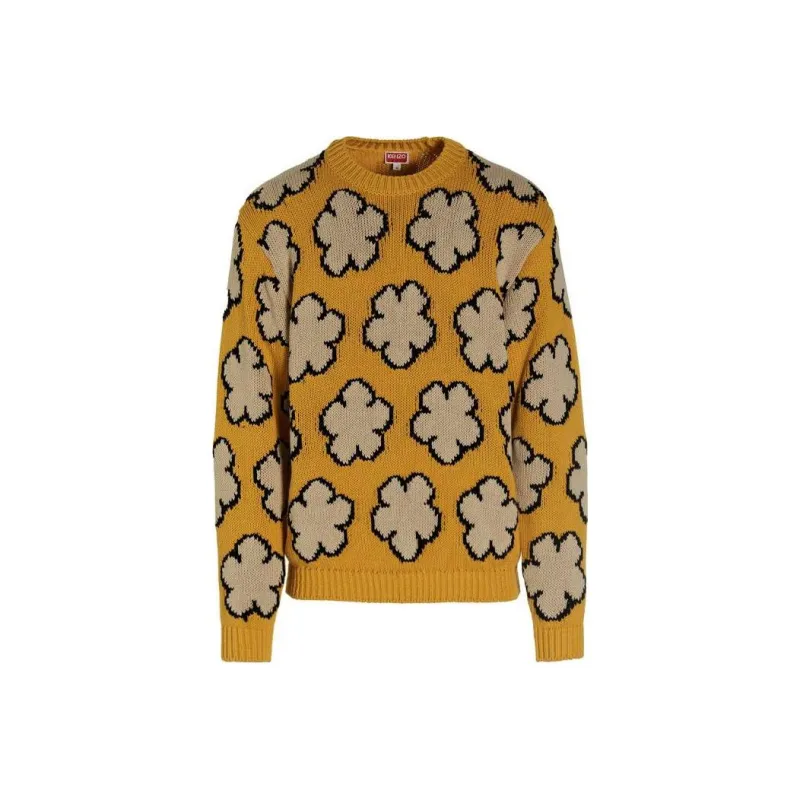 KENZO Allover Boke Flower Knitted Jumper-0
