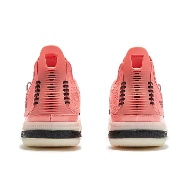 361° Joker 1 GT Cushioning, Slip Resistant, And Abrasion Resistant Low Top Basketball Shoes Men's Starfish Pink-3