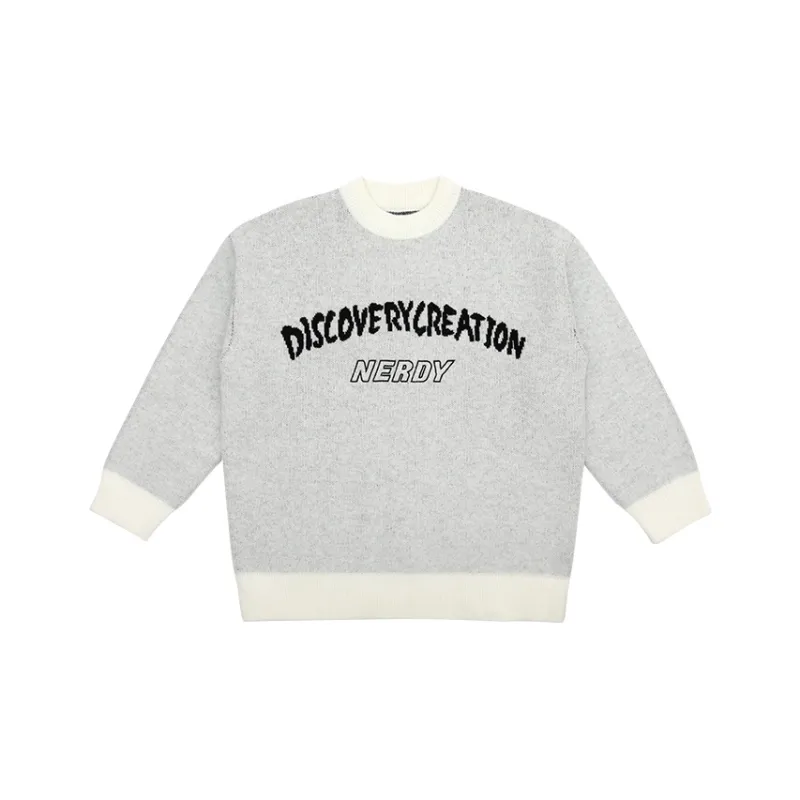 Nerdy Sweaters Unisex Gray-0