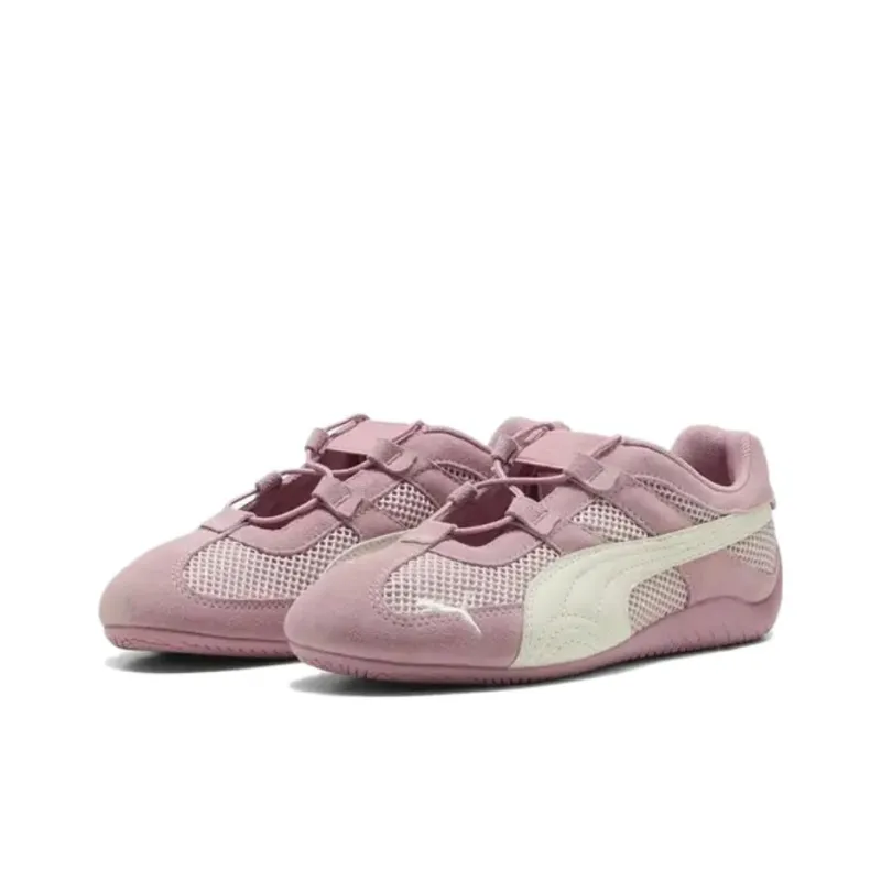 PUMA Speedcat Go Cushioning, Wear Resistant Low Top Casual Shoes Women's Light Pink-1
