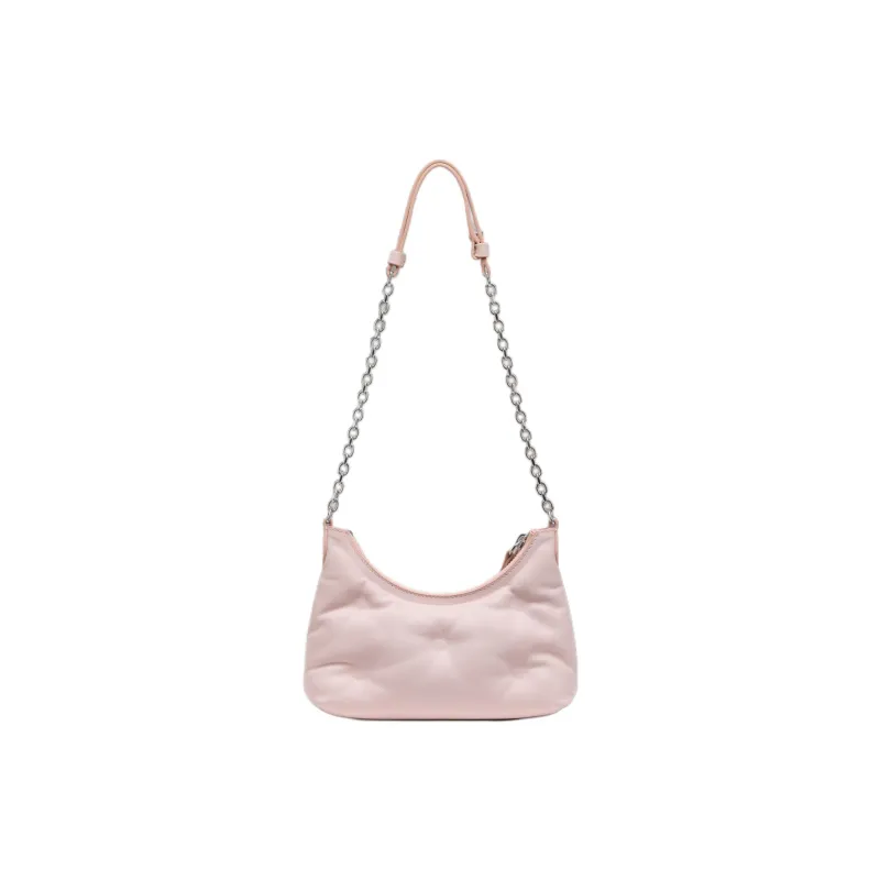 Maison Margiela Glam Slam Full Grain Nappa Leather Shoulder Bag Extra Mini Women's Pink-2