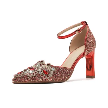 Zomila Chunky Heel High Heels 6CM Women's