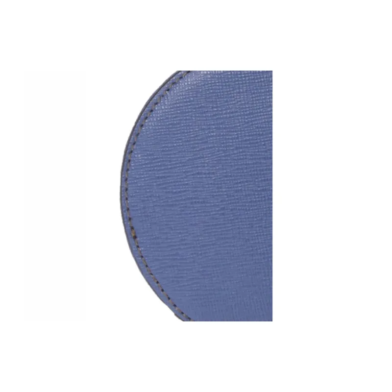 Furla Cow Leather Coin Purse Women's Blue-2