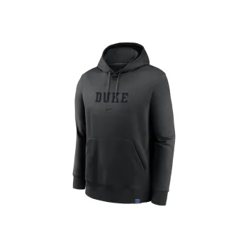 Nike Duke Blue Devils Statement Wordmark Lockup Heavyweight Men's Nike College Pullover Hoodie