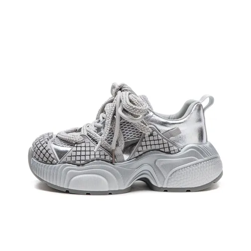 MATA Height Increasing Low Top Chunky Sneakers Women's