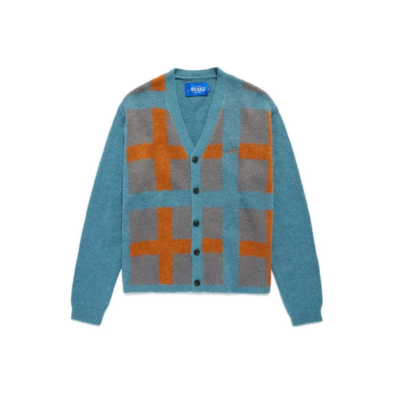 Awake NY SS24 Sweater Unisex Cyan-0