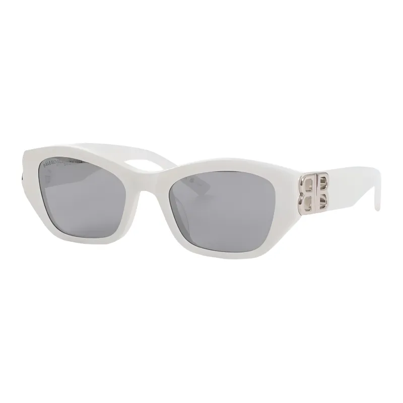 Balenciaga Plastic Irregular Shape Sunglasses Women's Label-0
