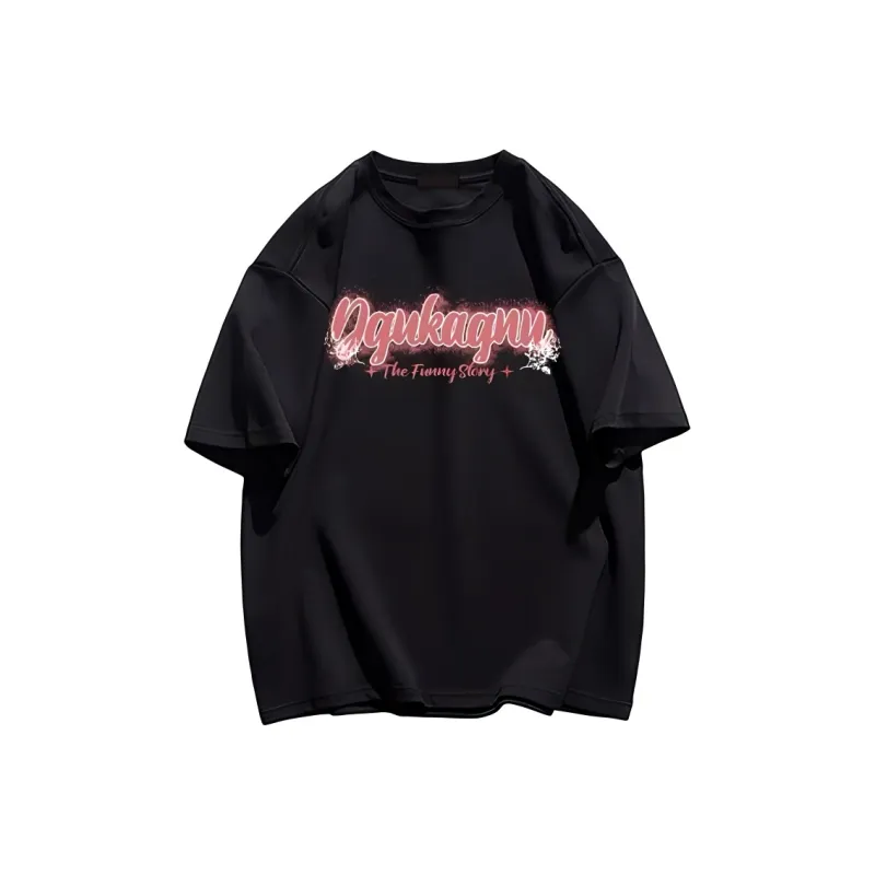 TESTUNG T Shirts Unisex Black-0