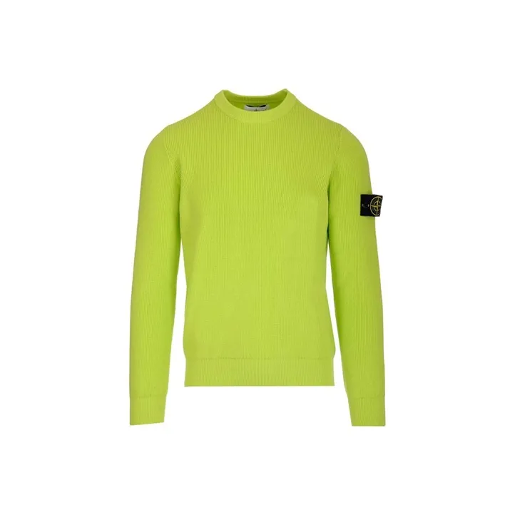 STONE ISLAND Sweaters Men Yellow Green-0