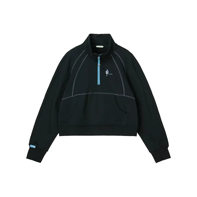 Umamiism Half Zip Sweatshirt Unisex-10