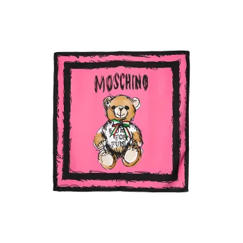MOSCHINO Teddy Bear print Scarf