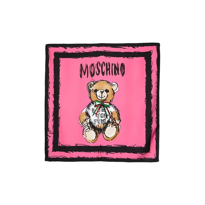 MOSCHINO Teddy Bear print Scarf-0