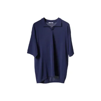 ROBERTO COLLINA Short Sleeve Polo Shirt