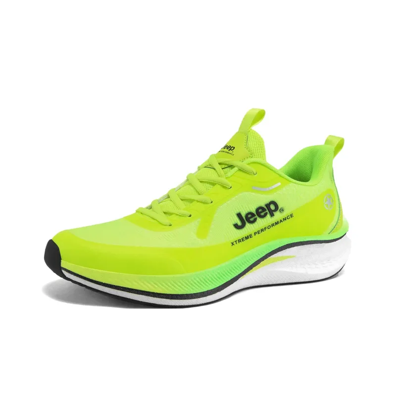 Jeep Wear-Resistant Low-Top Casual Running Shoes Men's Green-2